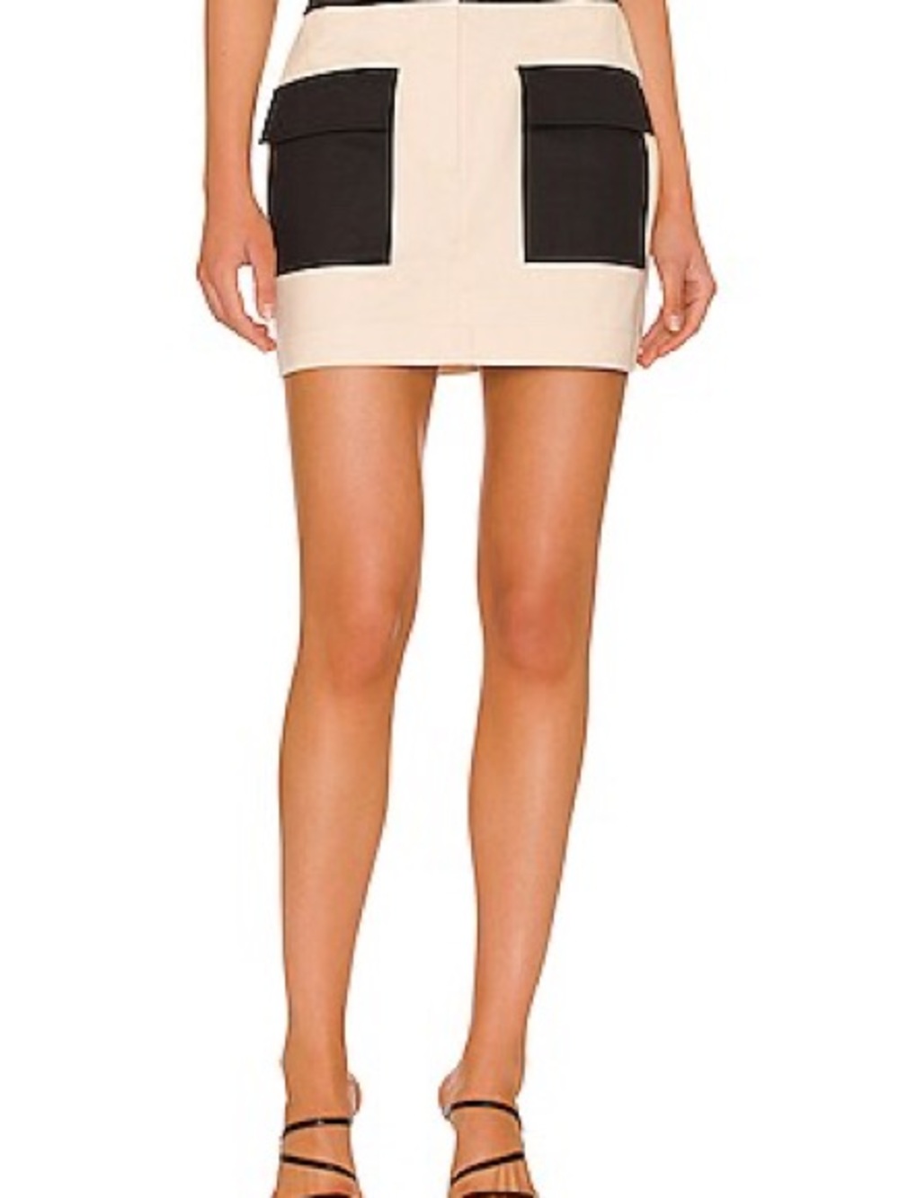 Hansen + Gretel Bryce skirt black and cream